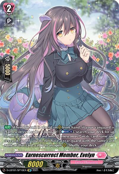 Earnescorrect Member, Evelyn (SP), D-LBT01: Lyrical Melody D-LBT01/SP10EN
