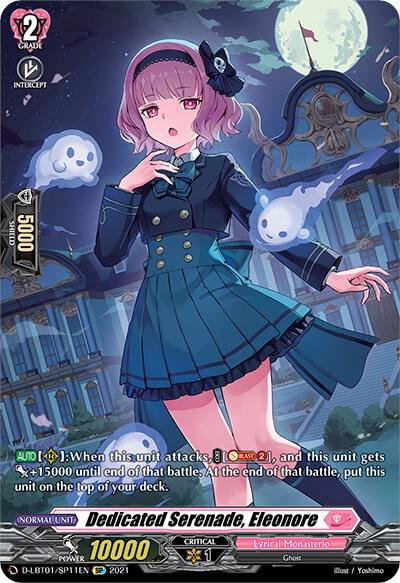 Dedicated Serenade, Eleonore (SP), D-LBT01: Lyrical Melody D-LBT01/SP11EN