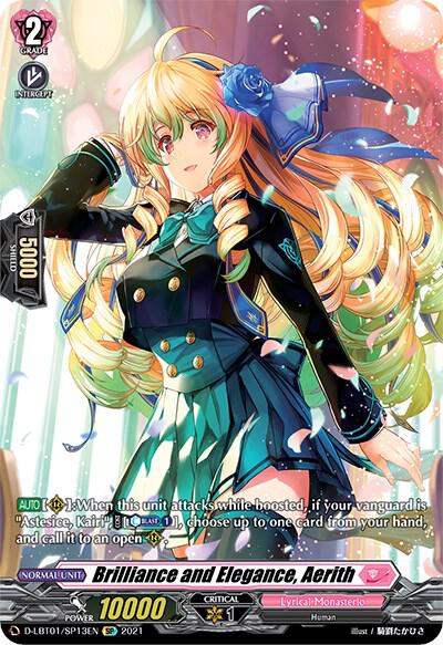 Brilliance and Elegance, Aerith (SP), D-LBT01: Lyrical Melody D-LBT01/SP13EN