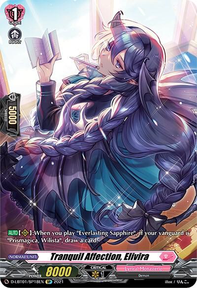 Tranquil Affection, Elivira (SP), D-LBT01: Lyrical Melody D-LBT01/SP18EN