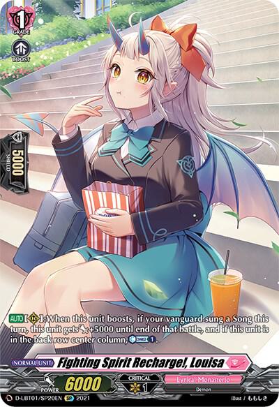 Fighting Spirit Recharge!, Louisa (SP), D-LBT01: Lyrical Melody D-LBT01/SP20EN