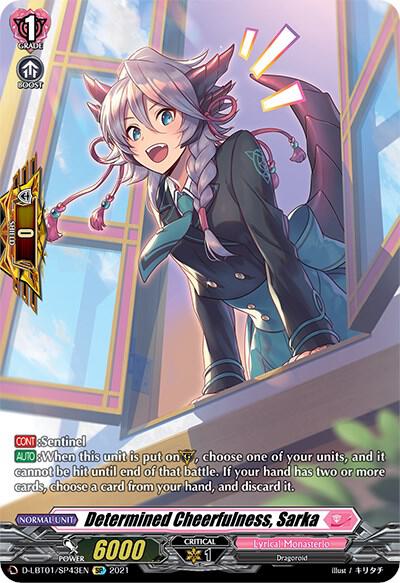 Determined Cheerfulness, Sarka (SP), D-LBT01: Lyrical Melody D-LBT01/SP43EN