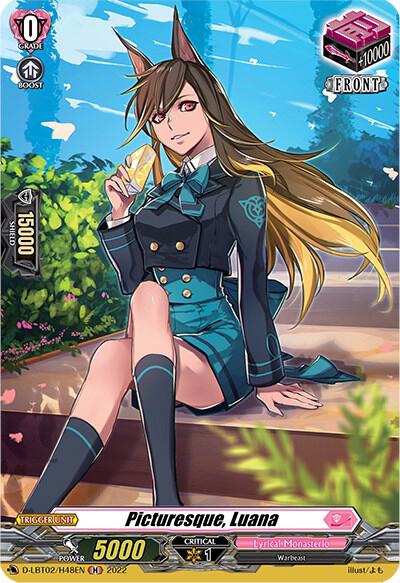 Picturesque, Luana (Holo), D-LBT02: Lyrical Monasterio ~It's a New School Term!~ D-LBT02/H48EN