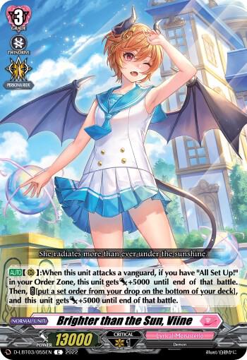 Brighter than the Sun, Viine, D-LBT03: Lyrical Monasterio ~Summertime Memories!~ D-LBT03/055EN