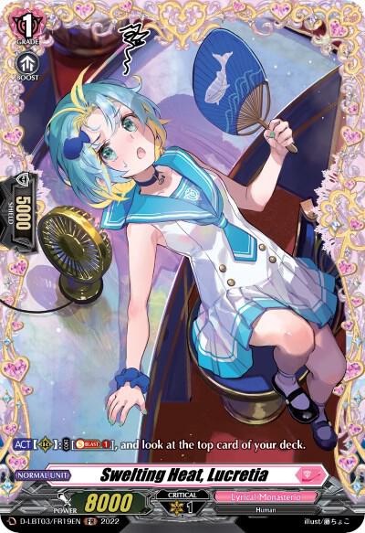 Swelting Heat, Lucretia (FR), D-LBT03: Lyrical Monasterio ~Summertime Memories!~ D-LBT03/FR19EN