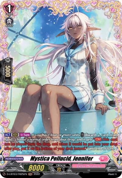 Mystica Pellucid, Jennifer (FR), D-LBT03: Lyrical Monasterio ~Summertime Memories!~ D-LBT03/FR25EN