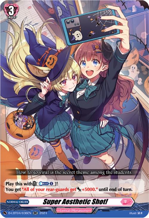 Super Aesthetic Shot!, D-LBT04: Lyrical Monasterio ~Trick or Trick!~ D-LBT04/036EN