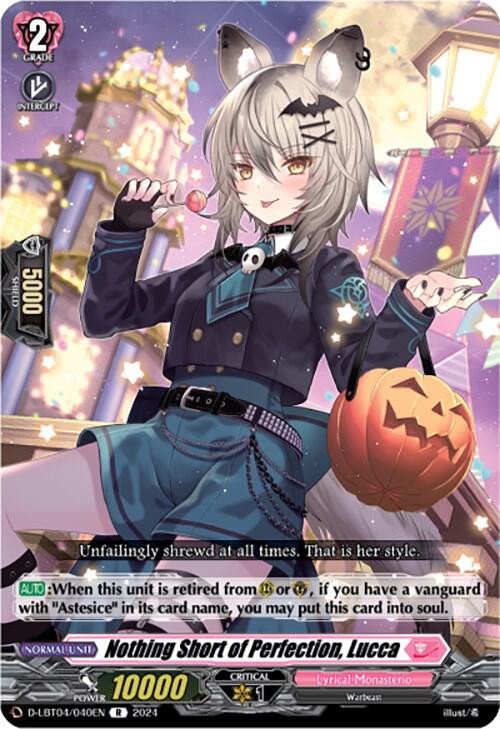 Nothing Short of Perfection, Lucca, D-LBT04: Lyrical Monasterio ~Trick or Trick!~ D-LBT04/040EN