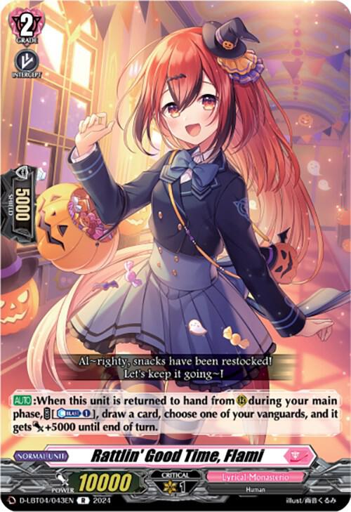 Rattlin' Good Time, Flami, D-LBT04: Lyrical Monasterio ~Trick or Trick!~ D-LBT04/043EN