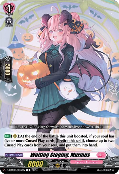 Waiting Staging, Murmus, D-LBT04: Lyrical Monasterio ~Trick or Trick!~ D-LBT04/045EN