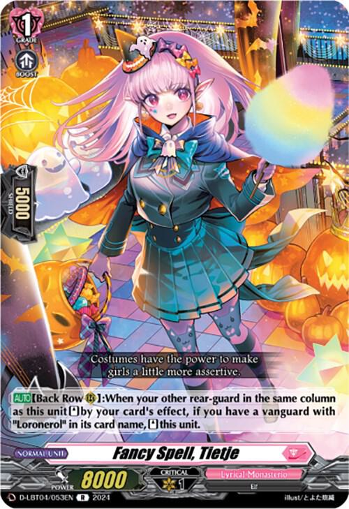 Fancy Spell, Tietje, D-LBT04: Lyrical Monasterio ~Trick or Trick!~ D-LBT04/053EN