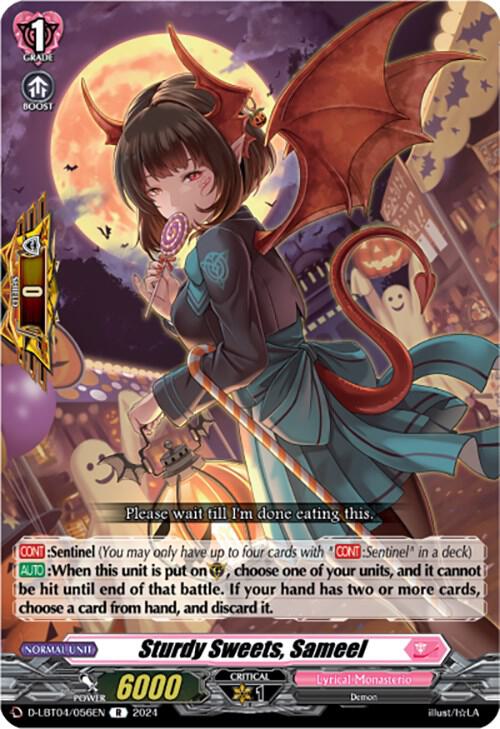 Sturdy Sweets, Sameel, D-LBT04: Lyrical Monasterio ~Trick or Trick!~ D-LBT04/056EN