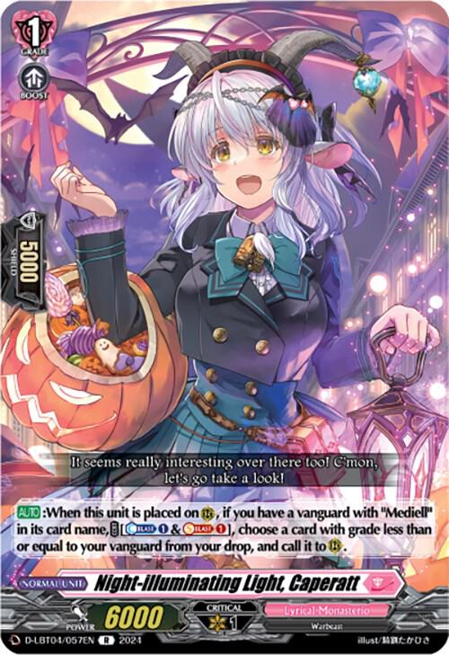 Night-illuminating Light, Caperatt, D-LBT04: Lyrical Monasterio ~Trick or Trick!~ D-LBT04/057EN