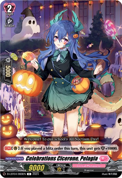 Celebrations Cicerone, Pelagia, D-LBT04: Lyrical Monasterio ~Trick or Trick!~ D-LBT04/069EN