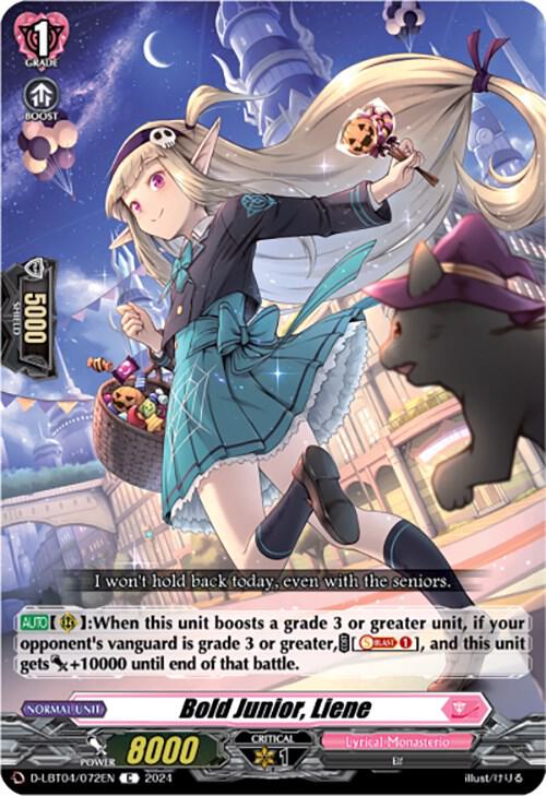 Bold Junior, Liene, D-LBT04: Lyrical Monasterio ~Trick or Trick!~ D-LBT04/072EN