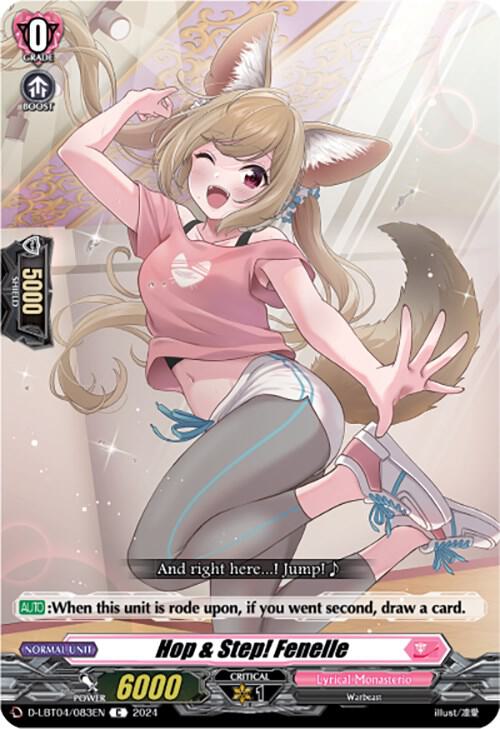 Hop & Step! Fenelle, D-LBT04: Lyrical Monasterio ~Trick or Trick!~ D-LBT04/083EN