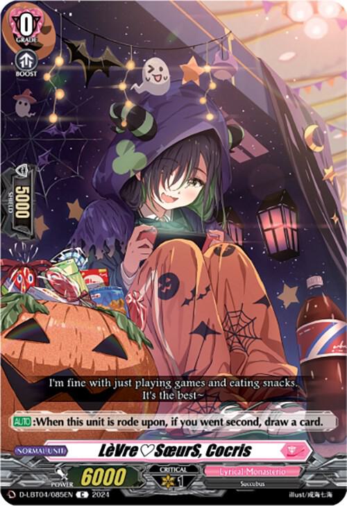 LeVreSoeurS, Cocris, D-LBT04: Lyrical Monasterio ~Trick or Trick!~ D-LBT04/085EN