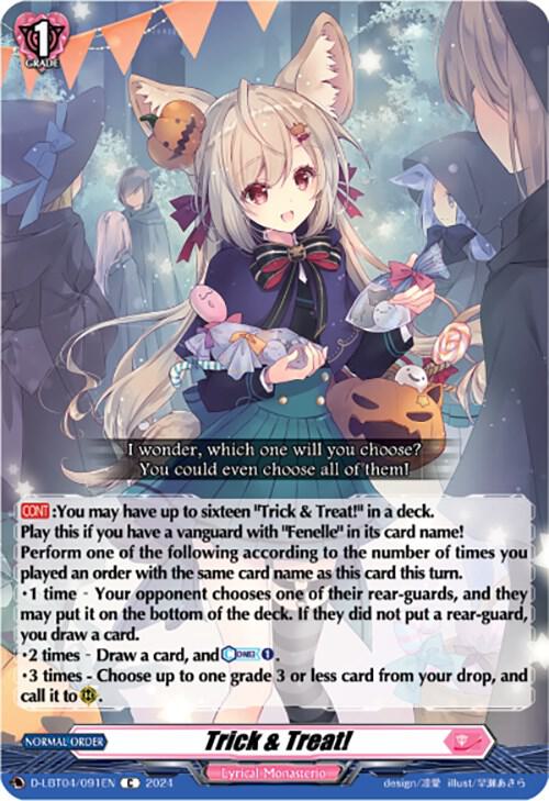 Trick & Treat! (D-LBT04/091EN), D-LBT04: Lyrical Monasterio ~Trick or Trick!~ D-LBT04/091EN