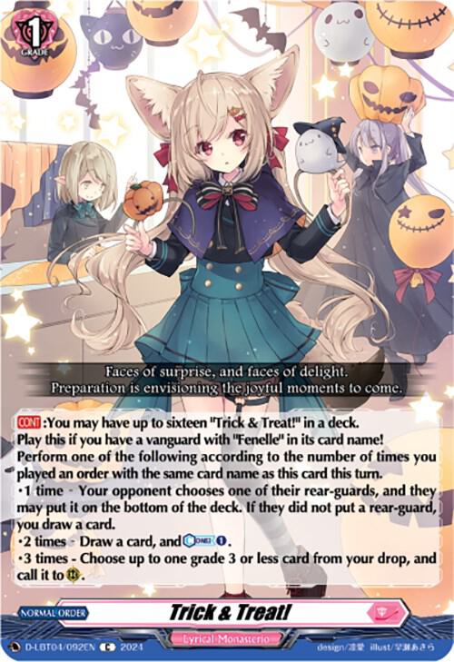 Trick & Treat! (D-LBT04/092EN), D-LBT04: Lyrical Monasterio ~Trick or Trick!~ D-LBT04/092EN