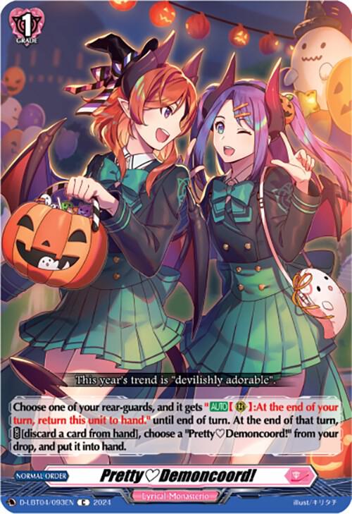 PrettyDemoncoord!, D-LBT04: Lyrical Monasterio ~Trick or Trick!~ D-LBT04/093EN