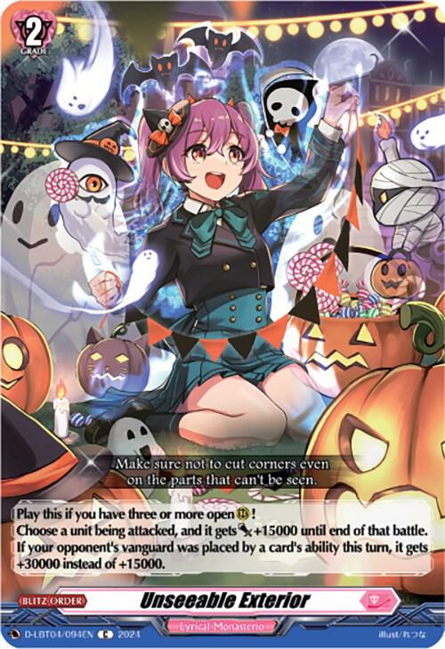 Unseeable Exterior, D-LBT04: Lyrical Monasterio ~Trick or Trick!~ D-LBT04/094EN