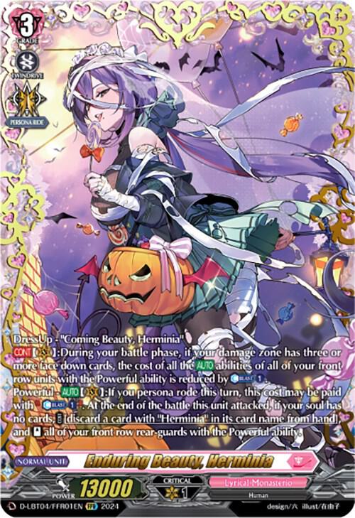 Enduring Beauty, Herminia (FFR), D-LBT04: Lyrical Monasterio ~Trick or Trick!~ D-LBT04/FFR01EN