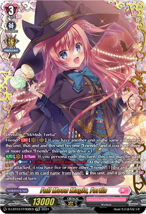 Full Moon Magic, Fortia (FFR), D-LBT04: Lyrical Monasterio ~Trick or Trick!~ D-LBT04/FFR08EN