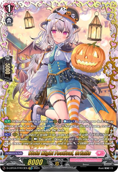 Vivid Night Festival, Orialis (FFR), D-LBT04: Lyrical Monasterio ~Trick or Trick!~ D-LBT04/FFR13EN