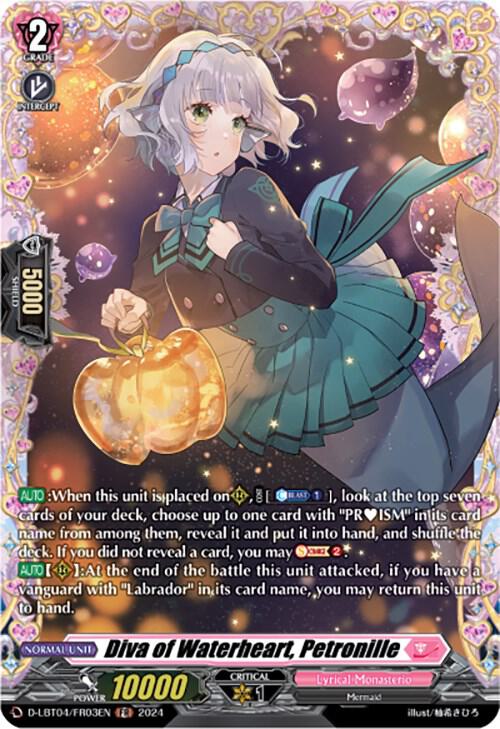 Diva of Waterheart, Petronille (FR), D-LBT04: Lyrical Monasterio ~Trick or Trick!~ D-LBT04/FR03EN