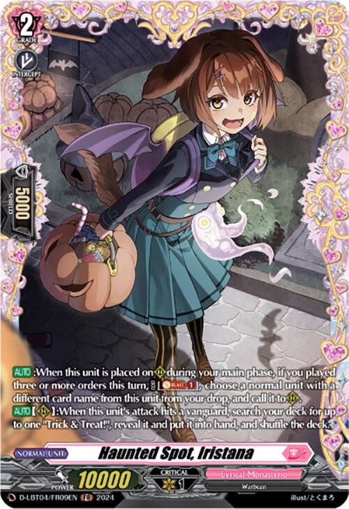 Haunted Spot, Iristana (FR), D-LBT04: Lyrical Monasterio ~Trick or Trick!~ D-LBT04/FR09EN