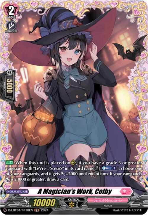 A Magician's Work, Colby (FR), D-LBT04: Lyrical Monasterio ~Trick or Trick!~ D-LBT04/FR10EN