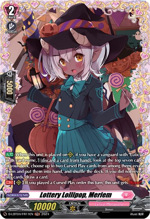 Lottery Lollipop, Meriem (FR), D-LBT04: Lyrical Monasterio ~Trick or Trick!~ D-LBT04/FR11EN