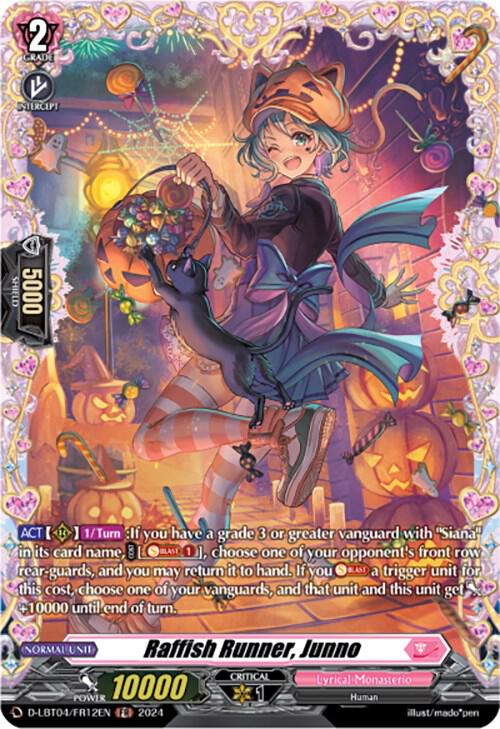 Raffish Runner, Junno (FR), D-LBT04: Lyrical Monasterio ~Trick or Trick!~ D-LBT04/FR12EN