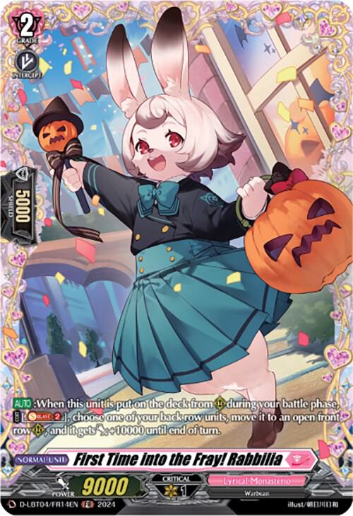 First Time into the Fray! Rabbilia (FR), D-LBT04: Lyrical Monasterio ~Trick or Trick!~ D-LBT04/FR14EN