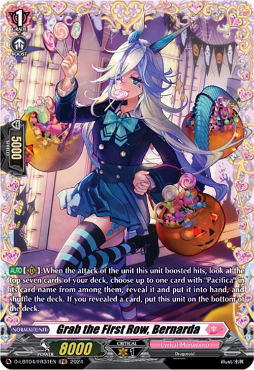 Grab the First Row, Bernarda (FR), D-LBT04: Lyrical Monasterio ~Trick or Trick!~ D-LBT04/FR31EN