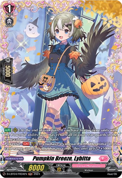 Pumpkin Breeze, Lybitta (FR), D-LBT04: Lyrical Monasterio ~Trick or Trick!~ D-LBT04/FR34EN