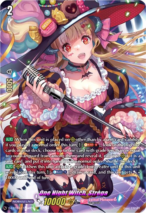 One Night Witch, Strega (LSR), D-LBT04: Lyrical Monasterio ~Trick or Trick!~ D-LBT04/LSR06EN