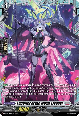 Follower of the Moon, Fresnel, D Promo Cards D-PR/943EN