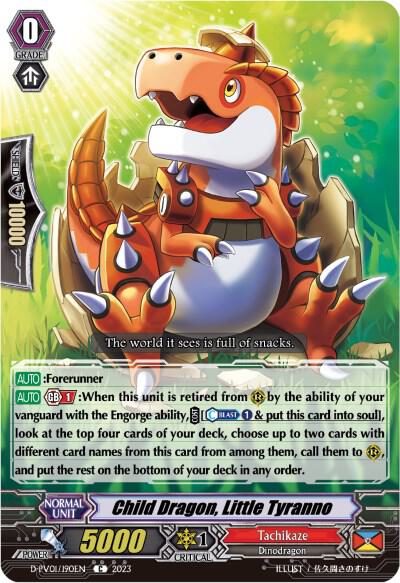 Child Dragon, Little Tyranno, D-PV01: History Collection D-PV01/190EN