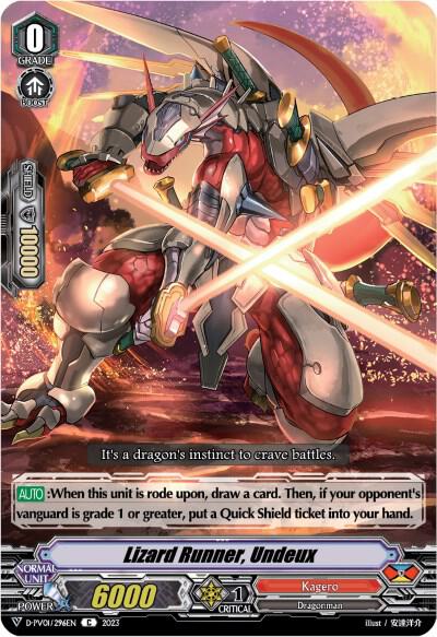 Lizard Runner, Undeux, D-PV01: History Collection D-PV01/296EN