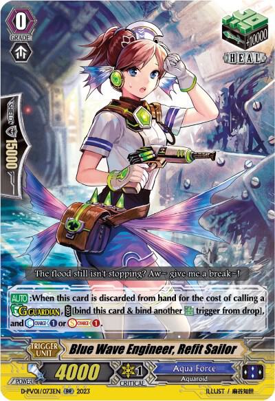 Blue Wave Engineer, Refit Sailor, D-PV01: History Collection D-PV01/073EN