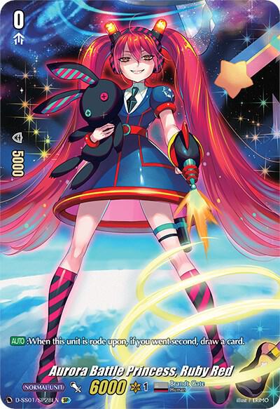 Aurora Battle Princess, Ruby Red (SP), D-SS01: Festival Collection 2021 D-SS01/SP28EN
