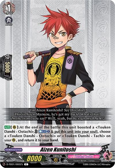 Aizen Kunitoshi, D-TB01: Touken Ranbu -ONLINE- 2021 D-TB01/060EN