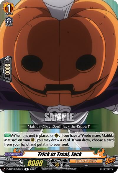 Trick or Treat, Jack, D-TB03: Shaman King D-TB03/064EN