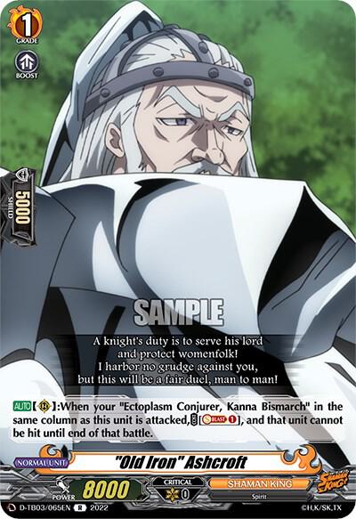 "Old Iron" Ashcroft, D-TB03: Shaman King D-TB03/065EN