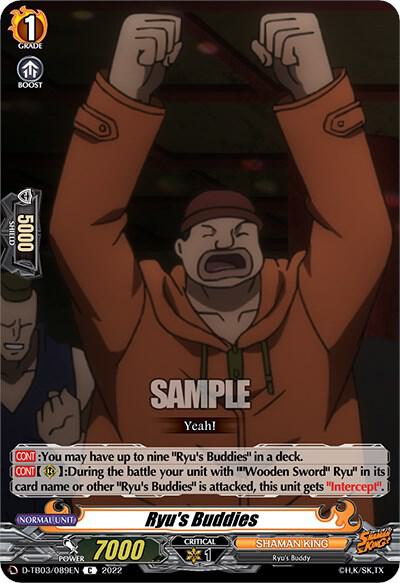 Ryu's Buddies, D-TB03: Shaman King D-TB03/089EN