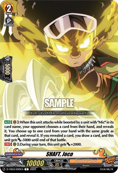 SHAFT, Joco, D-TB03: Shaman King D-TB03/099EN