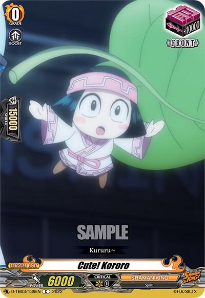 Cute! Kororo, D-TB03: Shaman King D-TB03/139EN