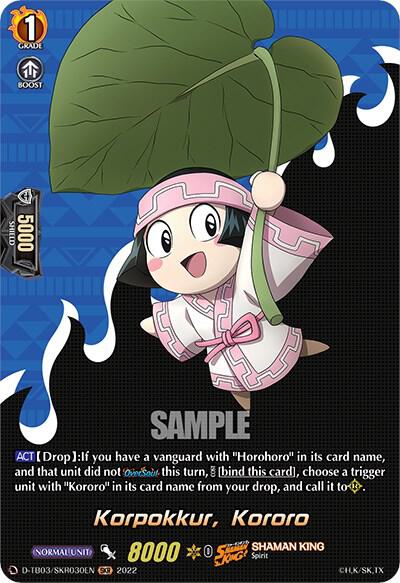 Korpokkur, Kororo (SKR), D-TB03: Shaman King D-TB03/SKR030EN