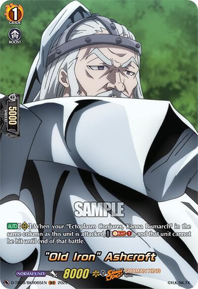 "Old Iron" Ashcroft (SKR), D-TB03: Shaman King D-TB03/SKR065EN